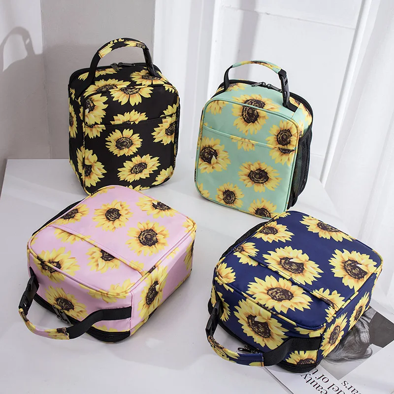 

Lunch Bag Cooler Bag Women Tote Bag Insulated Lunch Box Water-resistant Thermal Lunch Bag Soft Liner Lunch Bags for Girls