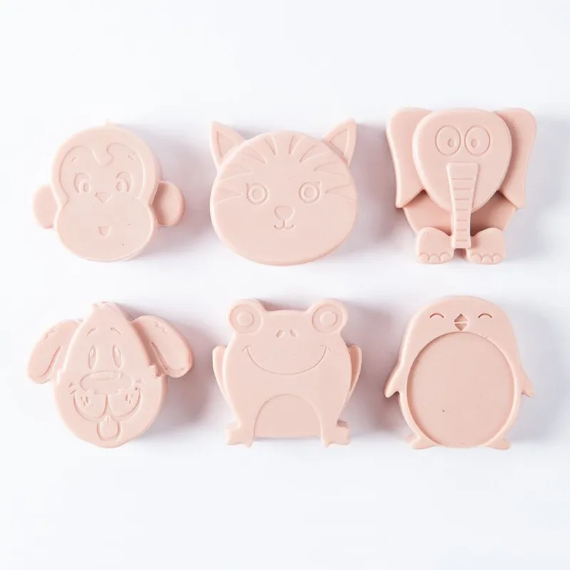 

Animals Soap Silicone Mold for 6-Cavity Kids DIY Bath Bomb Mould Handmade Cake Chocolate Decoration Tool