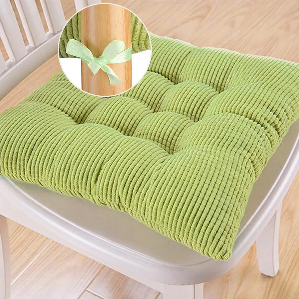 Квадратная подушка для стула утолщенная сиденья обеденного патио домашнего