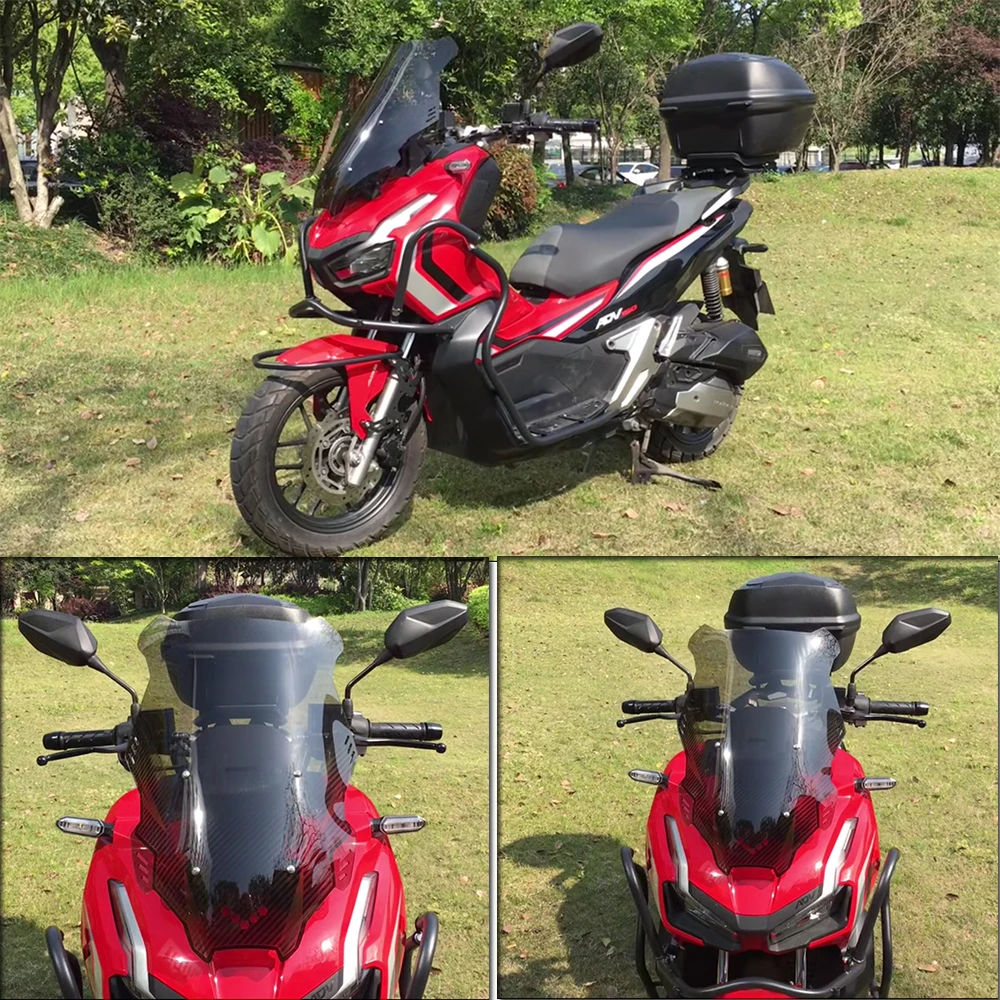 Ветровое стекло ADV150 для 2019 2020 2021 Honda X ADV 150 двойной пузырьковый ветровой экран