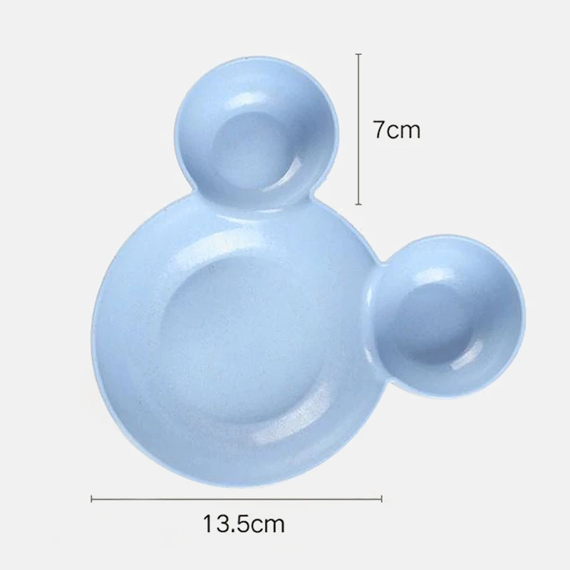 Тарелка Микки Маус посуда мультфильм мышь Ланч-бокс малыш младенец ребенок