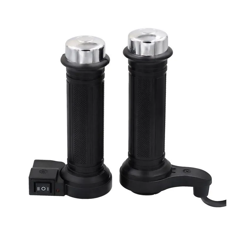 

Electric Warm Handle Grips For Motorcycle Modified Heated Handle Thermostat Handlebar Motor Grips D5R5