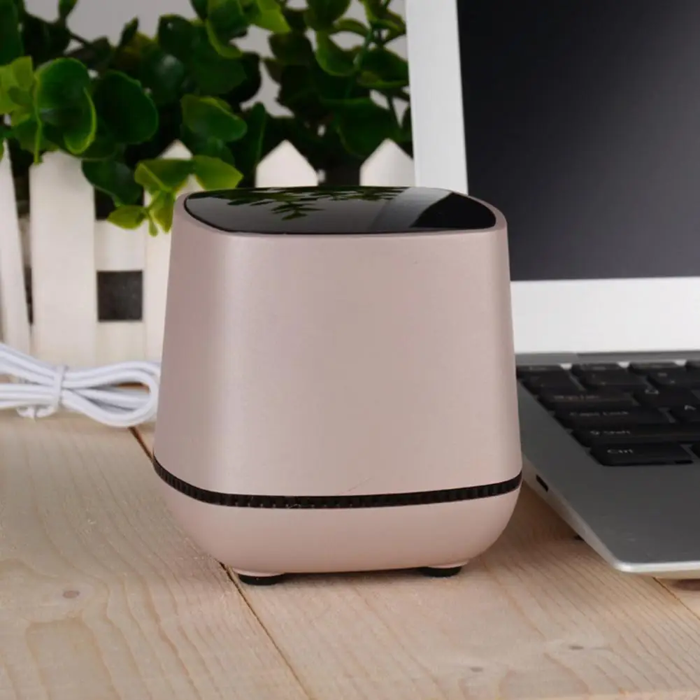 

YI001 Computer Speaker Plug and Play Wide Compatibility ABS Mini USB Wired Subwoofer Home Speaker