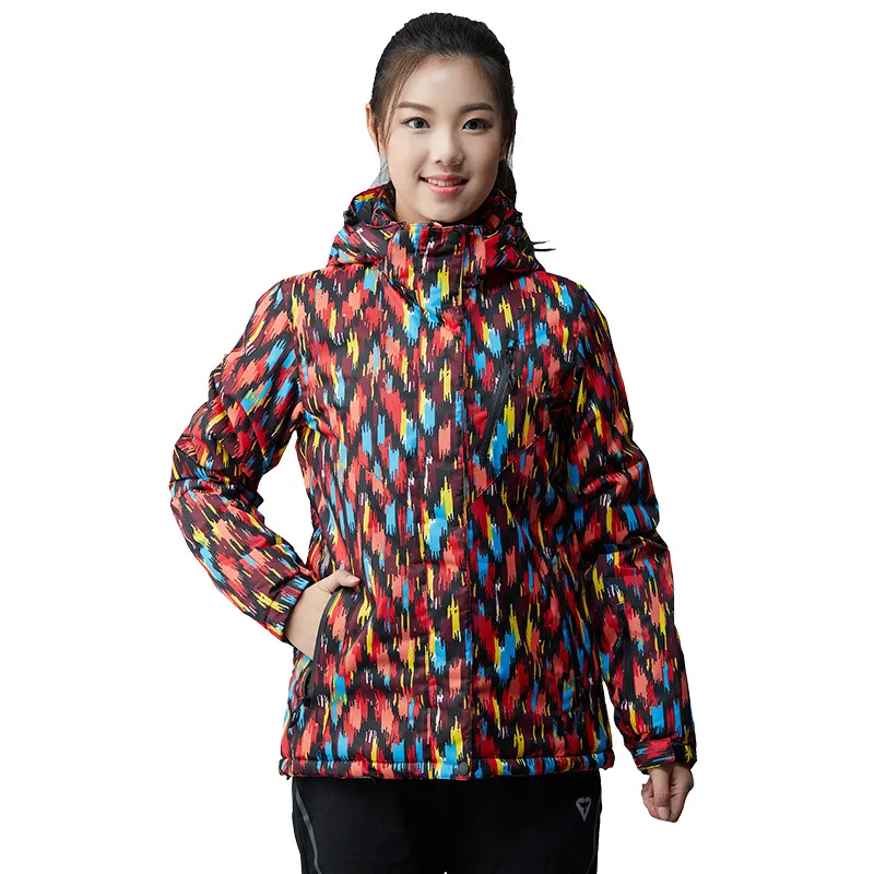 Новинка Осень зима 2019 стильный водонепроницаемый Камуфляжный лыжный костюм