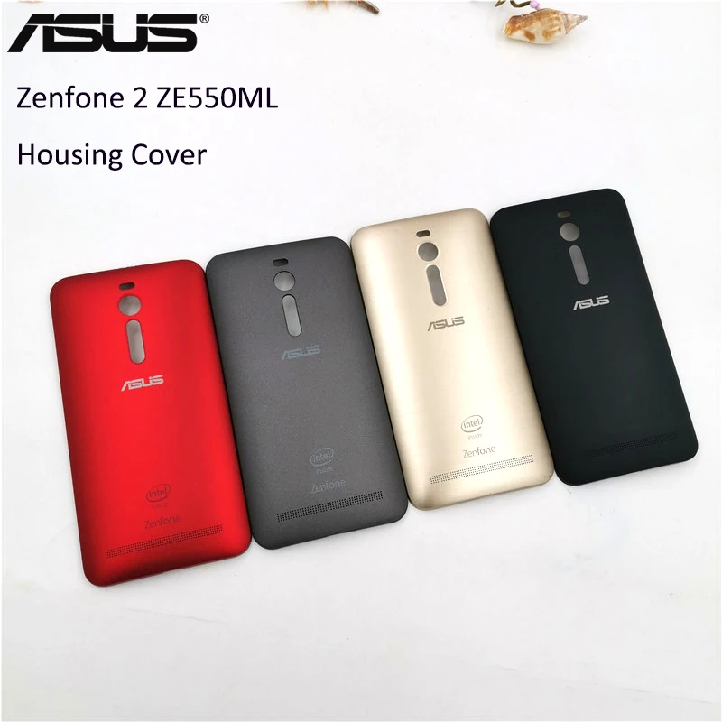 Оригинальная Крышка батарейного отсека ASUS Zenfone 2 ZE550ML ZE551ML задняя крышка корпуса