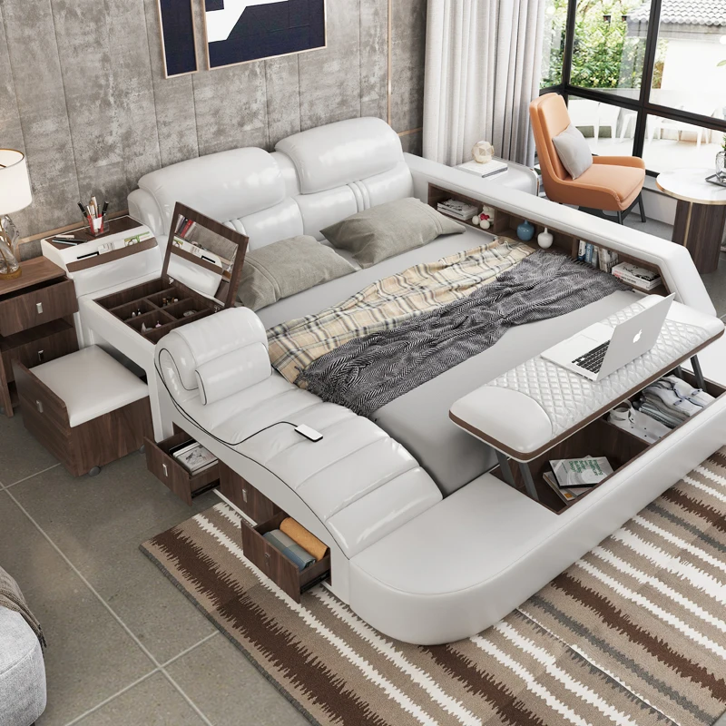 Умная кровать рама для спальни мебель спальни|Кровати| |