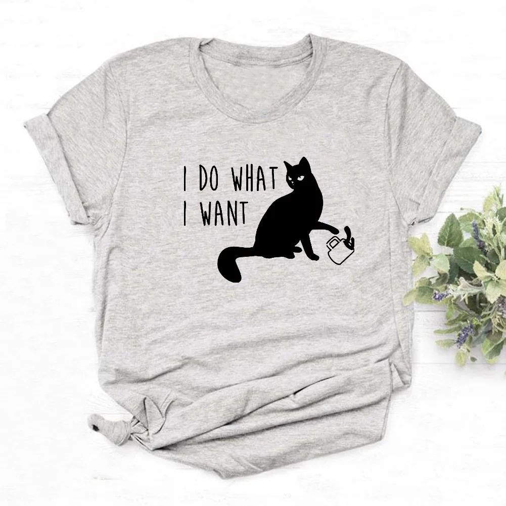 Футболка женская хлопковая с круглым вырезом и коротким рукавом | Женская одежда