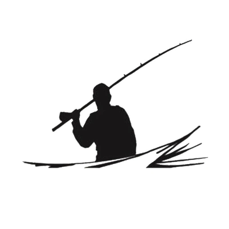 

17*11.8cm Fishing boat store fisherman vinyl Sticker Funny Car Window Bumper Novelty JDM Drift Vinyl Decal Sticker