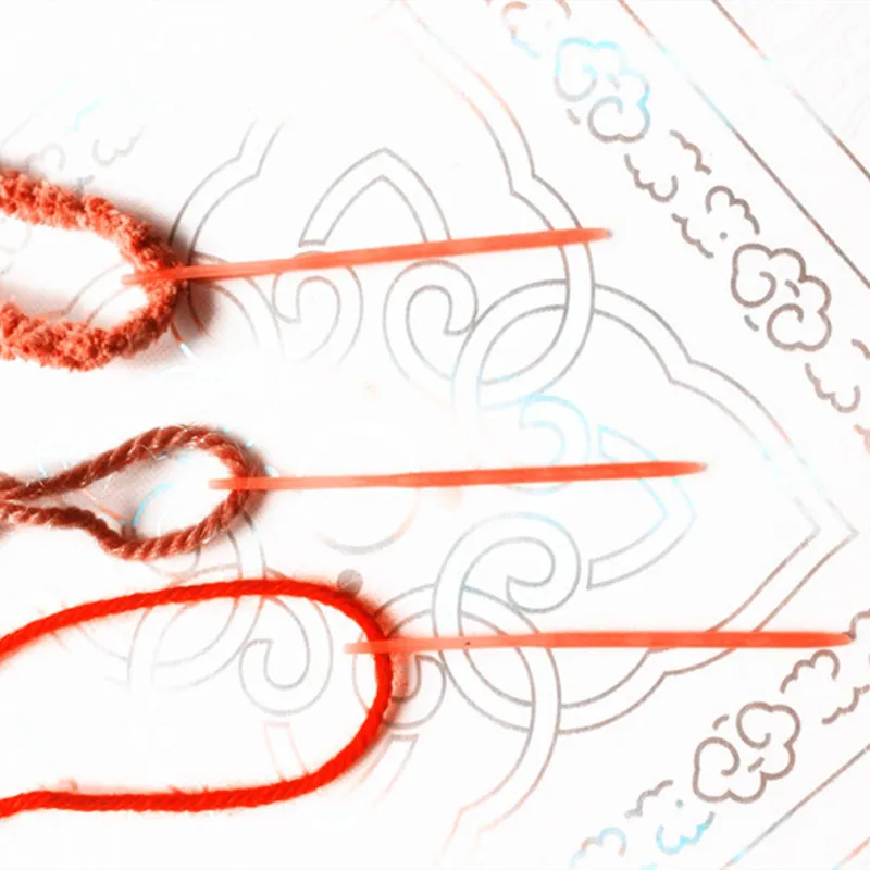 20 шт./компл. разноцветные пластиковые спицы для вязания домашний лоскутный шов