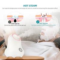 70ml facial steamer nano ionic face steamer home sauna spa warm mist sprayer humidifier atomizer skin moisturizing pores cleanse