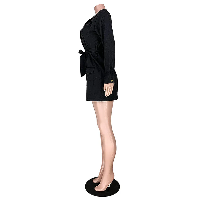 Женская Повседневная ветровка на молнии с карманами | одежда