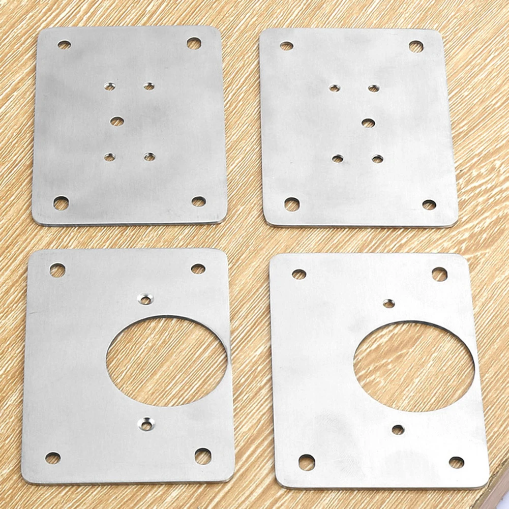 

Repair Plate For Hinges Stainless Steel Cabinet Door Hinges Damper Buffer Kitchen Cupboard Furniture Hinges Firmly Connector