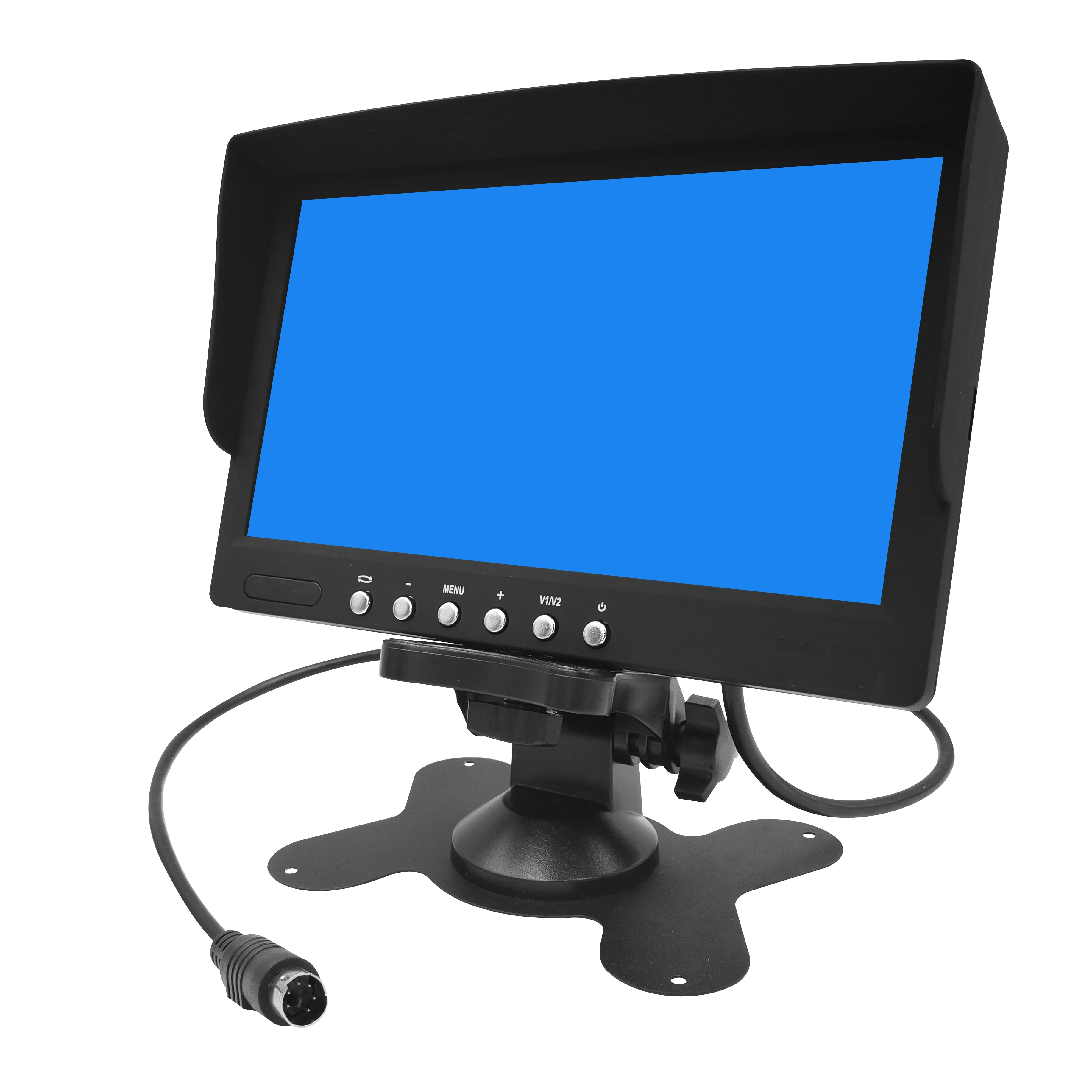 7 &quotTFT lcd Автомобильный Монитор 12V 24V Проводная камера парковочная система для