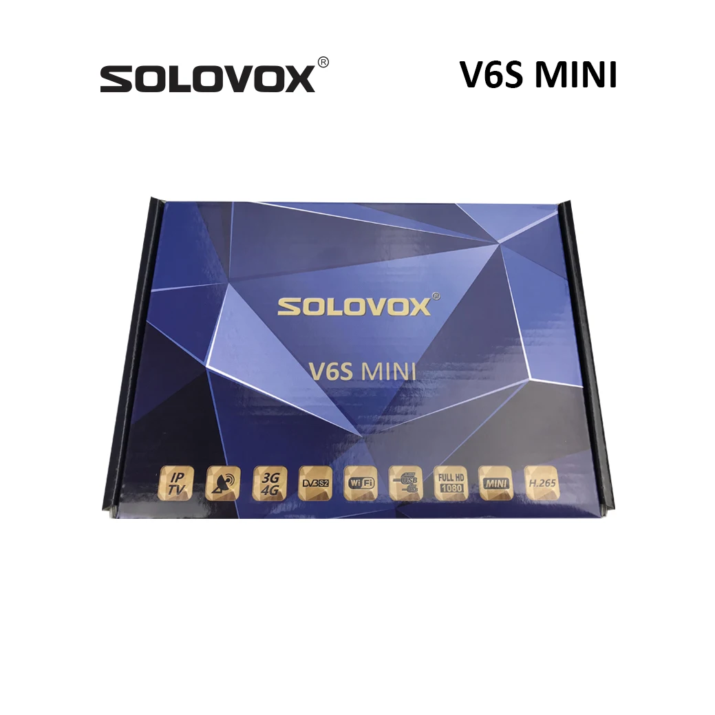Спутниковый ТВ-ресивер SOLOVOX V6S MINI 30 шт. оптовая продажа HD DVB S2 поддержка Xtream Stalkermac M3U