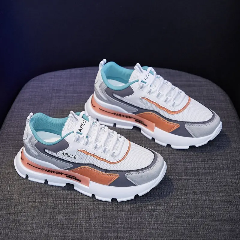 

New Sneakers Comfort Summer Breathable Rhinestones Solid Slip on Walking Shoes Sports Casual Vulcanized Shoes Zapatos De Mujer