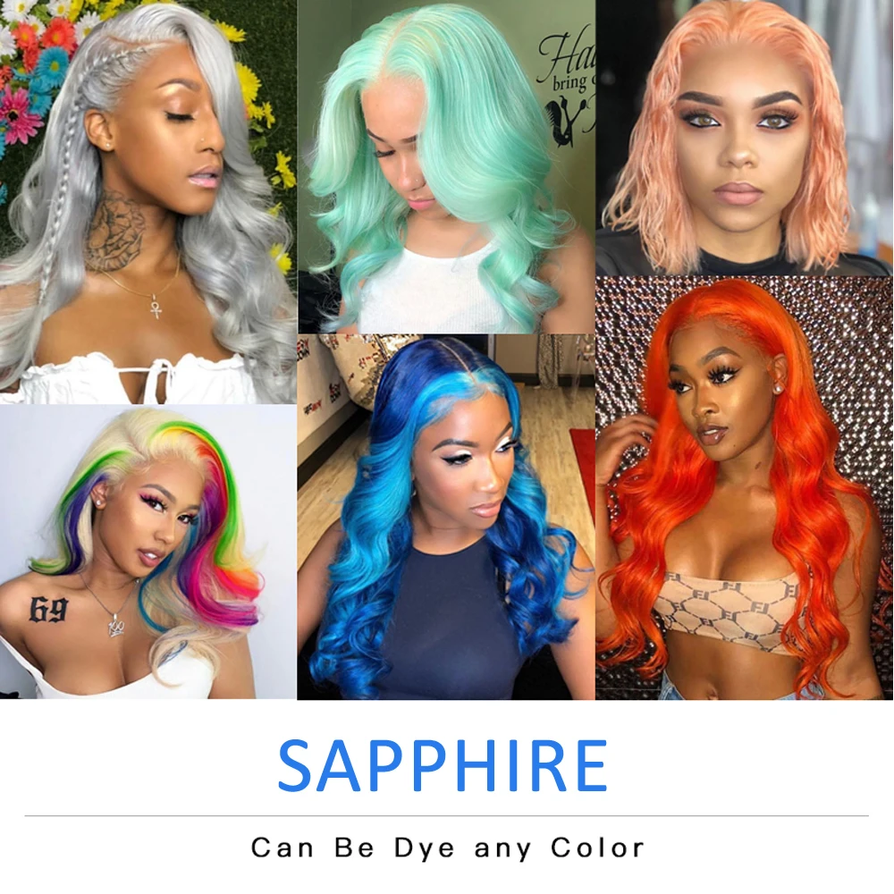 

Sapphire Ash Blonde Bundles With Closure Brazilian Body Wave Remy Human Hair Weave Bundles 27# Honey Blonde Bundles With Closure