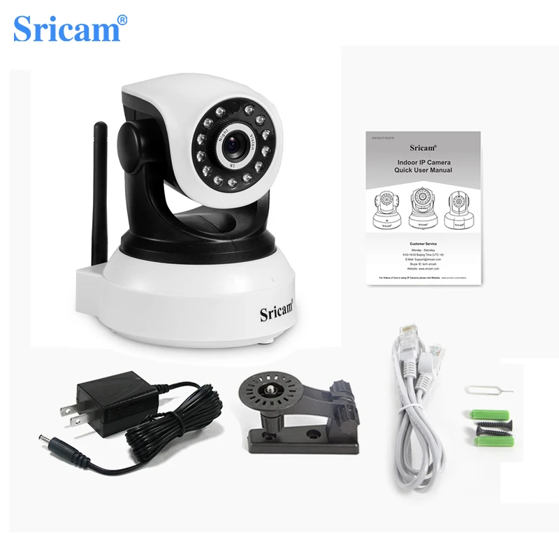 Sricam SP017 HD 3.0MP IP Камера 4X зум Мини Беспроводной умный дом CCTV с мобильным пультом