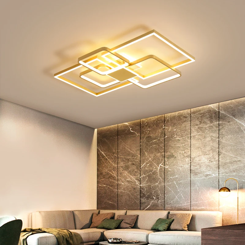 Современные светодиодные потолочные лампы для гостиной спальни светильник