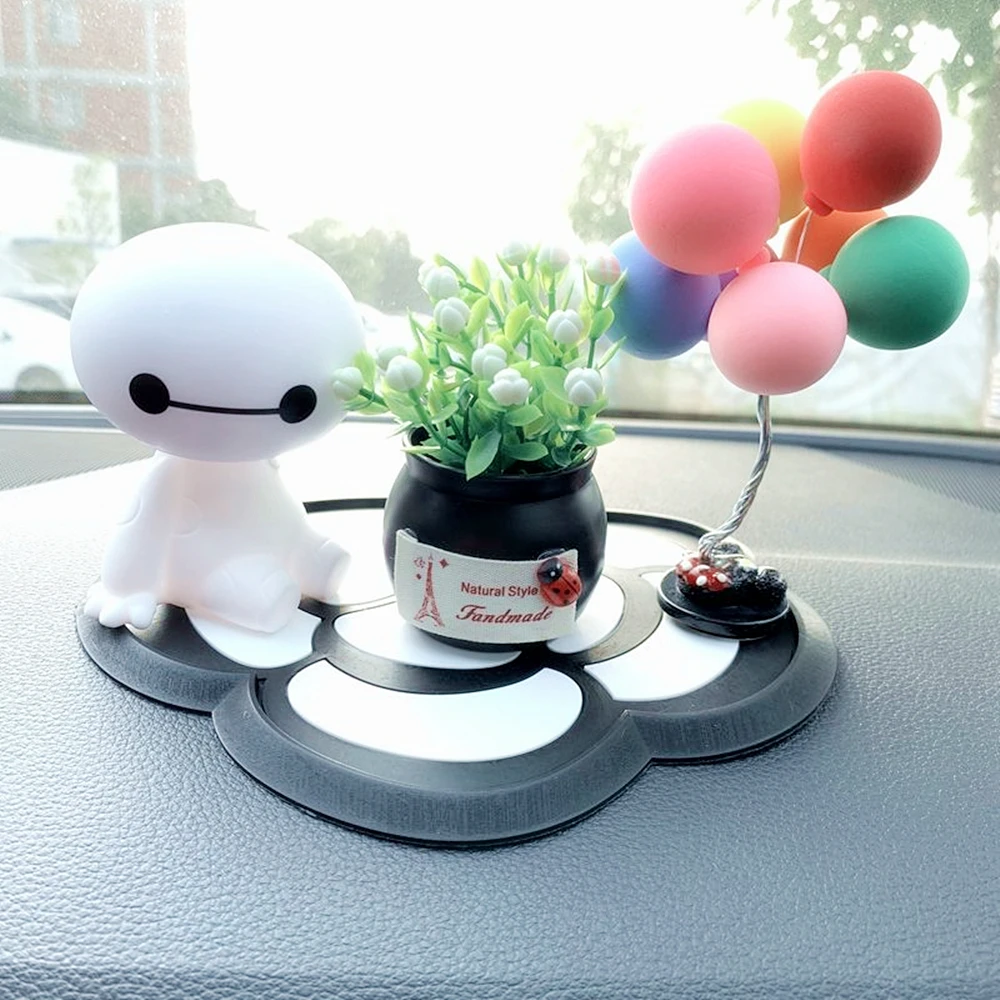 Милая игрушка робот с вращающейся головой мультяшная пластиковая кукла