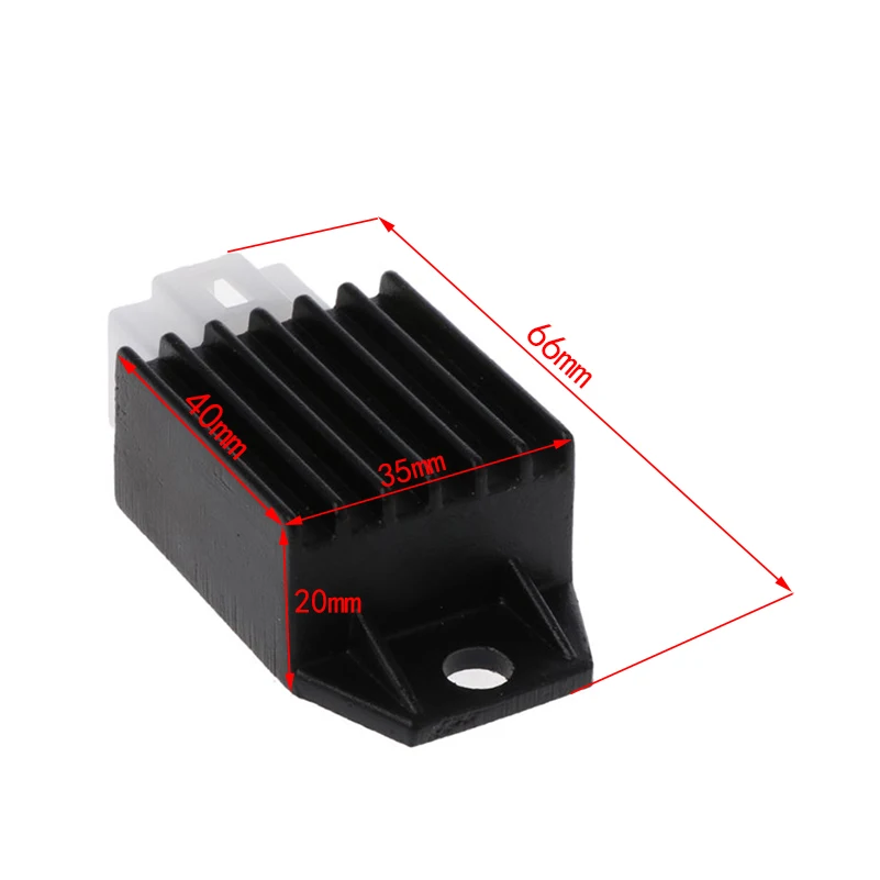12V 4Pin Регулятор напряжения выпрямителя для мотоциклов Buggie с GY6 50cc 125cc 150cc Moped Scooter ATV Gokarts DQ-115
