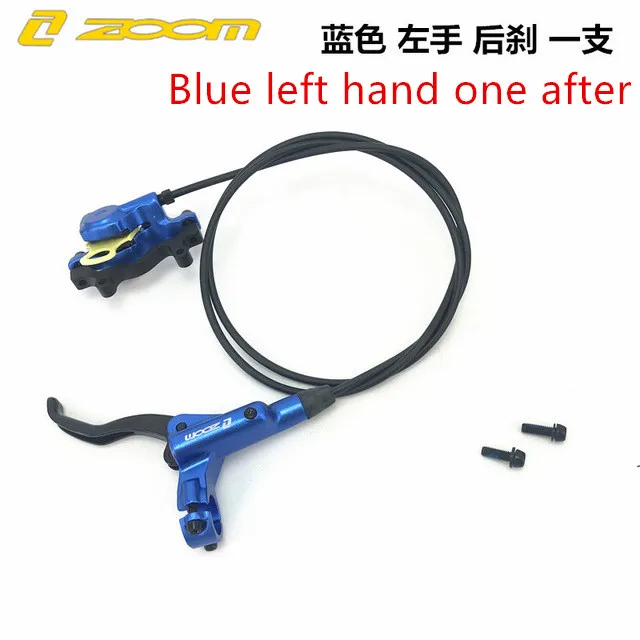 Blue left rear ZOOM Xinlong HB875 горный велосипед дорожный велосипед передний и задний масляный диск Гидравлический дисковый тормоз s гидравлическая Дисковая тормозная система - Цвет: Blue left rear