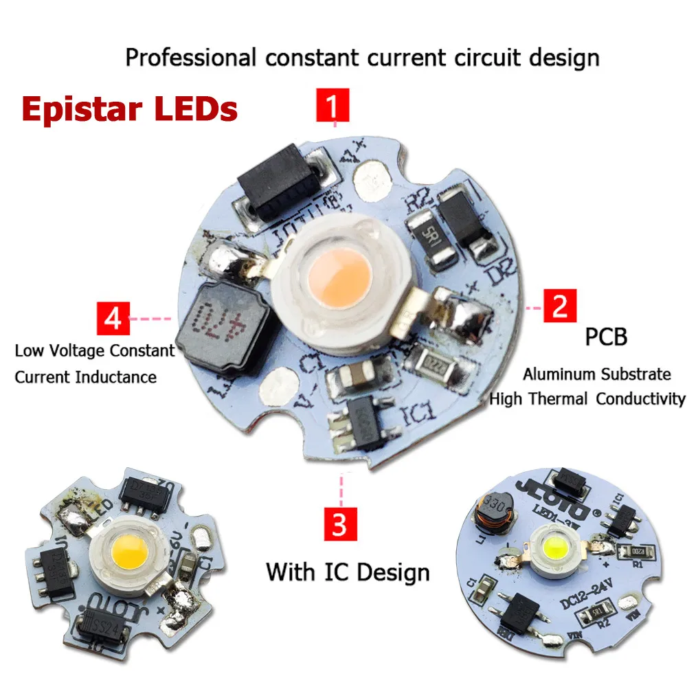 Светодиодная лампа DC5-12V LED PCB led 1 Вт 3 светодиодный чип SMD COB Doide теплый холодный