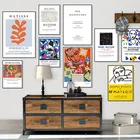 Плакаты и принты в стиле ретро с изображением Анри Матисса, абстрактный портрет, настенная живопись, картины для гостиной, домашний декор