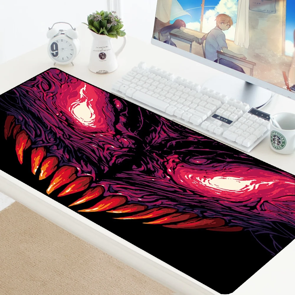 Коврик для мыши игровой большой размер CS GO Hyper Beast Gamer XL XXL компьютерный коврик Csgo