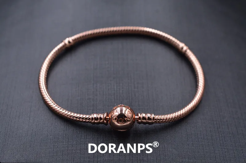 DORANPS ювелирное изделие 925 Очаровательные бусы оригинальные браслеты Дамская