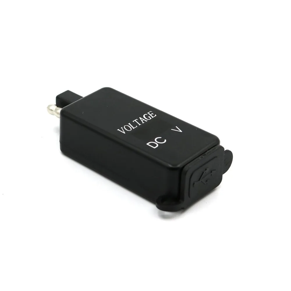 

New Car Wire Dual USB 12-24V 3.1A Fast Charge Adapter For Mobile Phone MP3 Quick Charging Speed Charger Voltmeter Universal