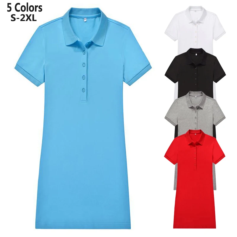 Модные летние женские платья 2020 с коротким рукавом однотонные повседневные