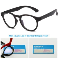 anti blue light kids glasses optical frame 2020 children boy girls computer transparent blocking anti reflective eyeglasses uv