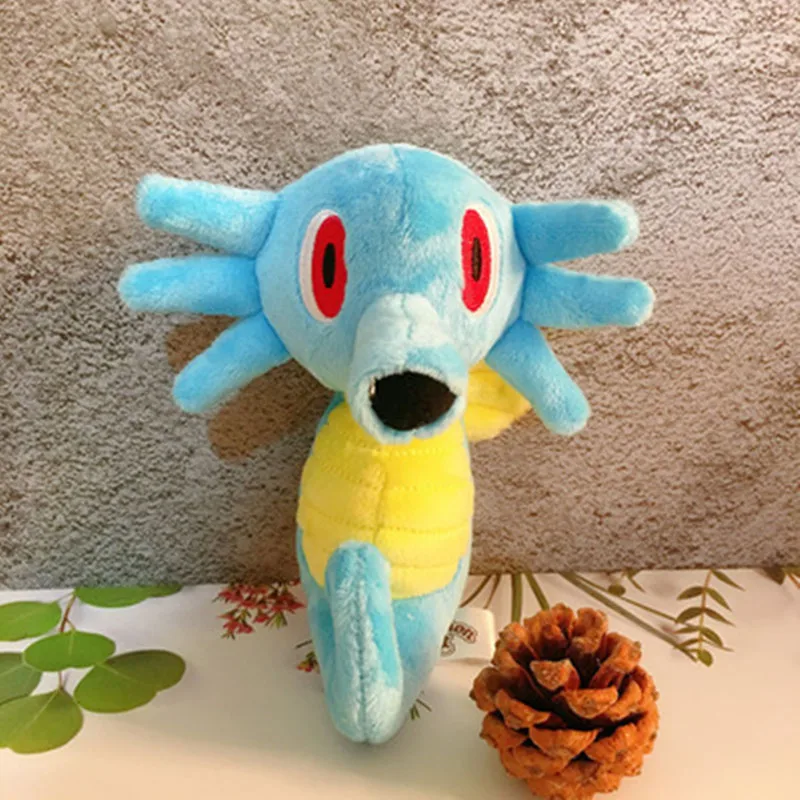 

Anime Games Pokémon fit Horsea Soft Plush Toy Doll Gift For Child High Quality