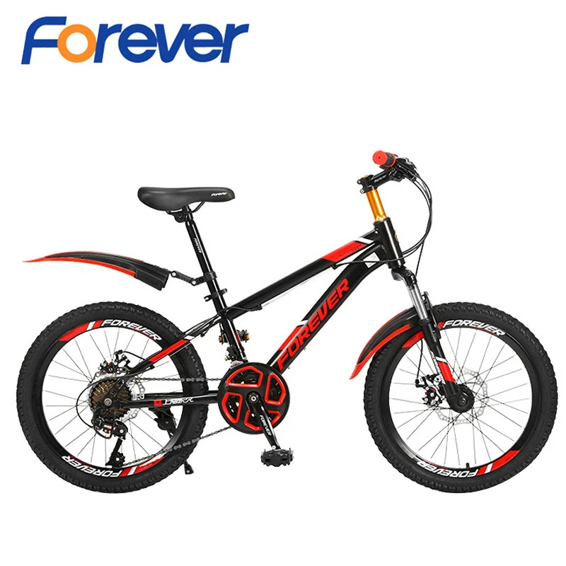 

FOREVER 22 Inch Wheel Children Kids Mountain Bike Student Ride MTB Carbon Steel Frame Road Bicycle Sports Cycling For Boy Girl