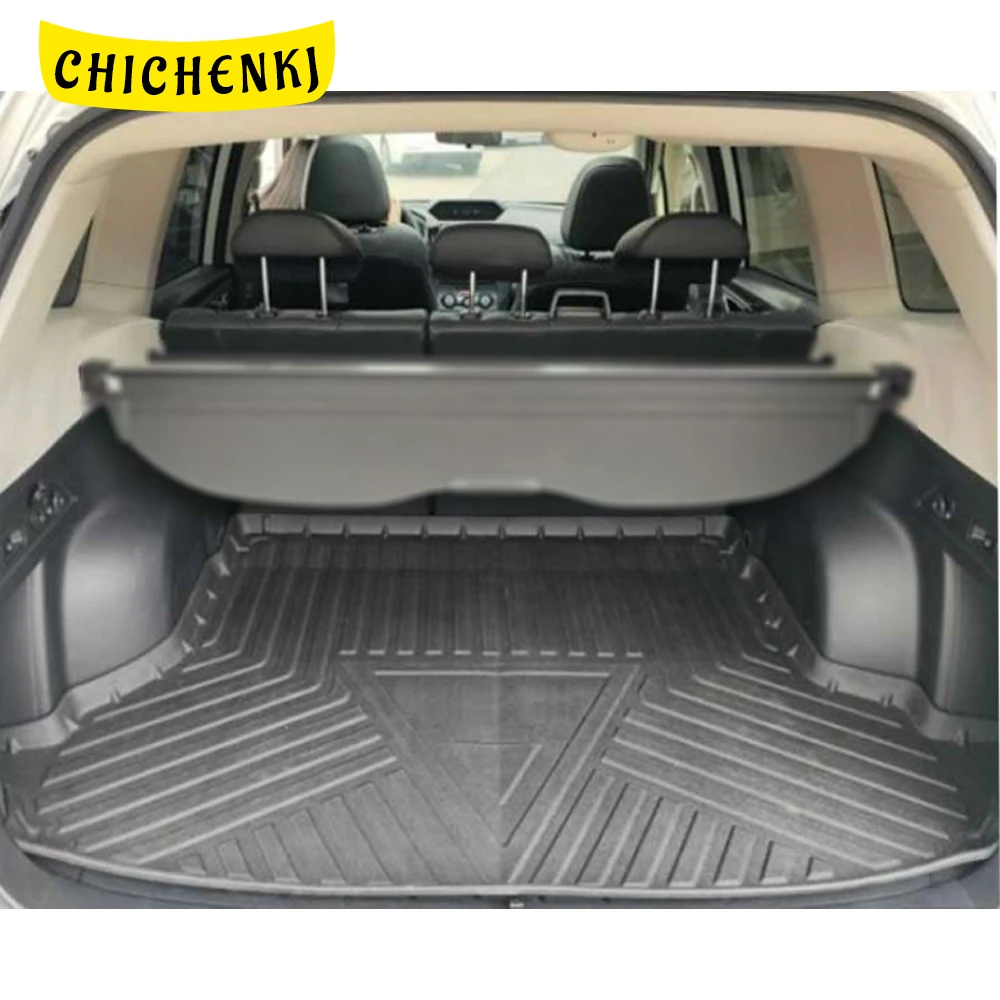 

For Subaru Forester SK 2019-2021 Car Cargo Liner All-Weather TPE Non-slip Trunk Mats Waterproof Boot Tray Trunk Carpet Accessory