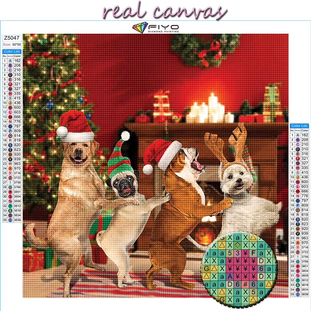 Алмазная 5D мозаика сделай сам картина из круглых страз с изображением