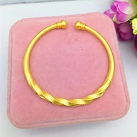fashion 14k gold bracelet for women wedding engagement jewelry charms adjustable not fade bracelets for female birthday gifts
