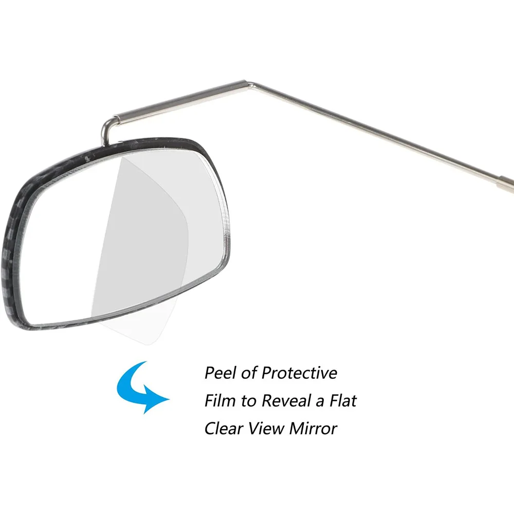 

Cycling Glasses Rearview Mirror Lightweight Biking Winter Mirrors Wide Angle Bicycle Rear View Mirrors for Bike Accessories
