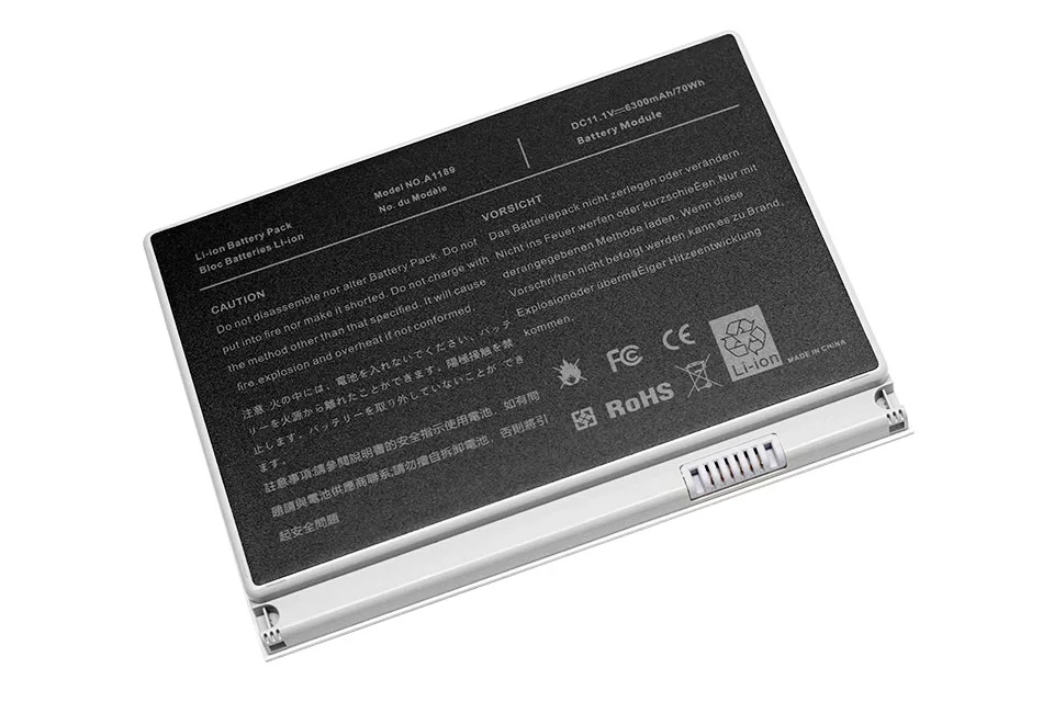 Golooloo 6300 мАч аккумулятор для ноутбука A1189 для Apple MacBook Pro 17' MA611B A1151 A1212 A1229 A1261 MA458 MA458*/A MA458G/A MA458J/A