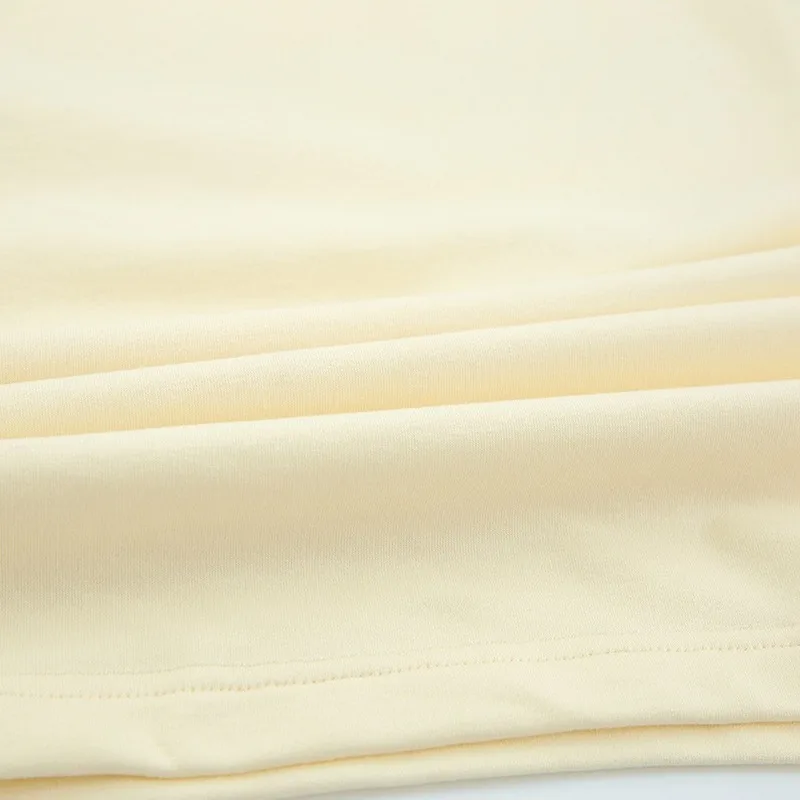 

Elegant Pullover for Women Solid O-Neck Full Length Sleeves Shoulders Pads Women's Pullover Sweatshirt Office Lady Autumn Winter