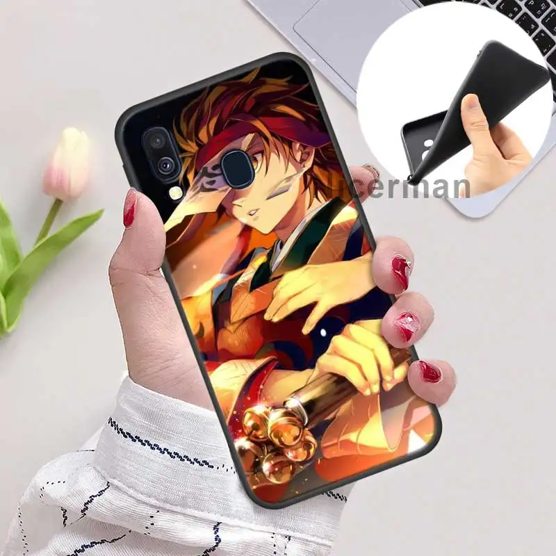 

Demon Slayer Anime Case For Samsung A50 A70 A40 A30 A10 A20 Soft Mobile Coque for Galaxy A10e A20e A10s A50s Phone Capa