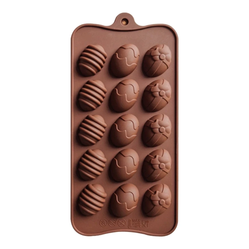 

Multi-Use Silicone Mold Easter Theme Egg Shaped Silicone Mold Baking Tool Gift Enjoy DIY Time Non-Stick Reusable Tools