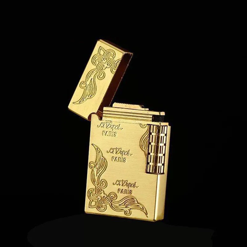 Металлическая надувная Зажигалка для сигарет зажигалка курения с бесплатным