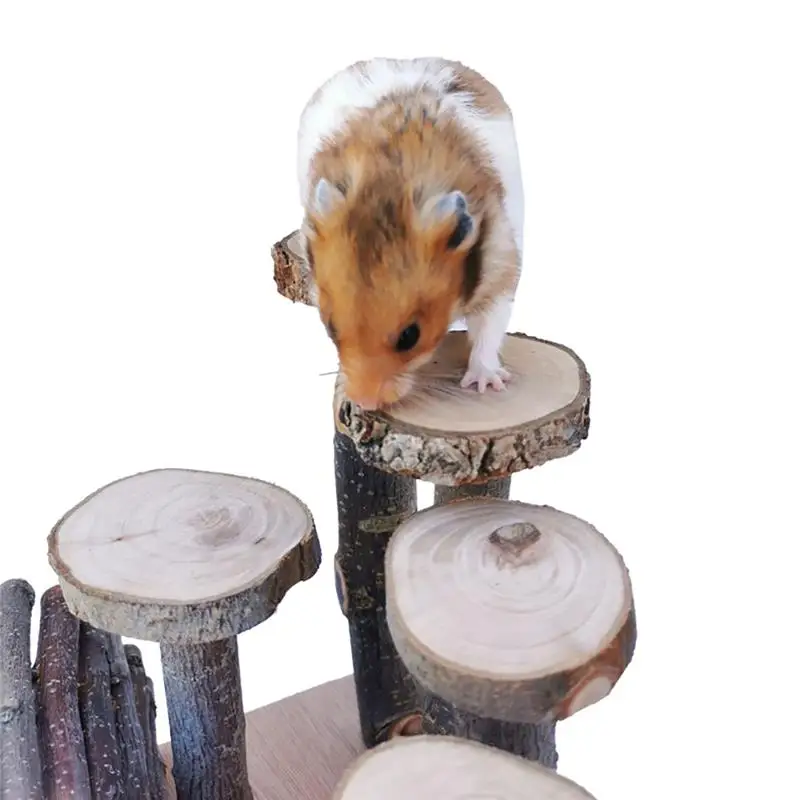 Деревянная игрушка хомяк для скалолазания тренировочная площадка подставка
