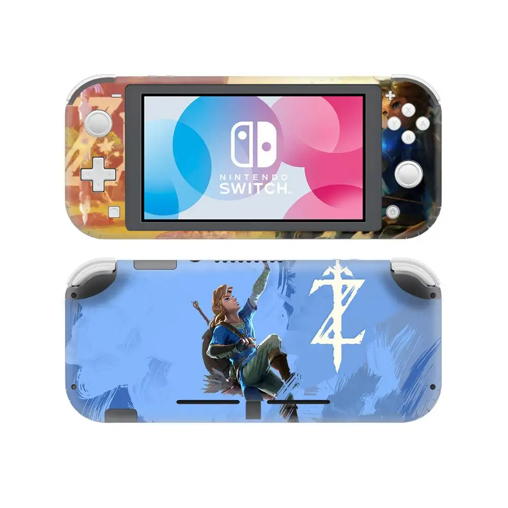 Легенда о Зельде Link пробуждающая наклейка для Nintendo Switch Lite защитная консоль