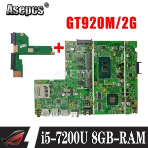 x541uvk motherboard 8gb rami5 7200uas gt920mv2g mainboard for asus x541uvk x541uj x541uv x541u f541u laptop motherboard free global shipping