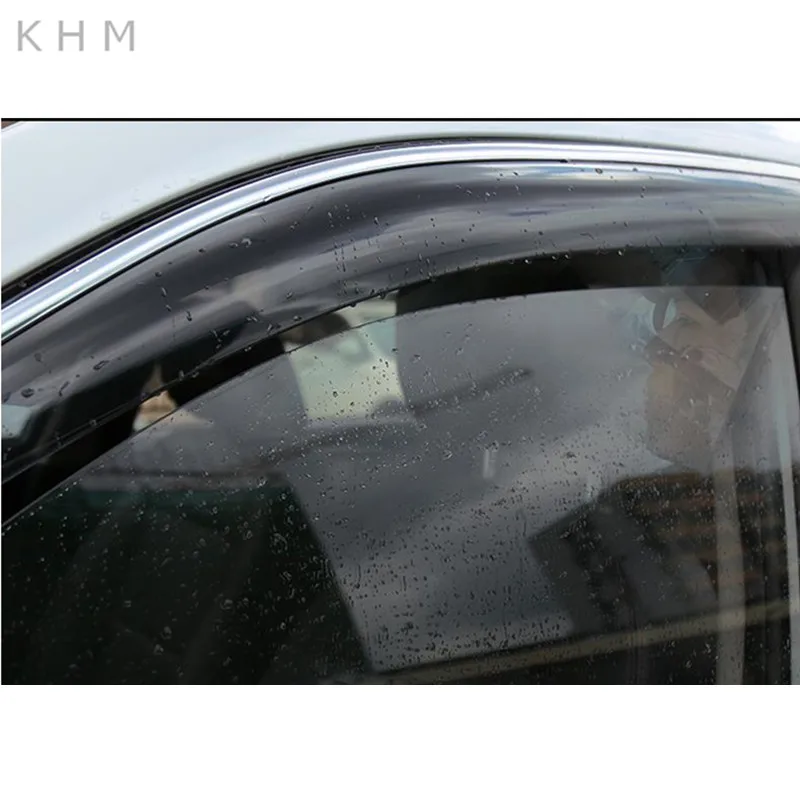 

For Hyundai Tucson 2005 to 2014 Car Accessories High-quality ABS Sunny rain special modified window weather rain eyebrow