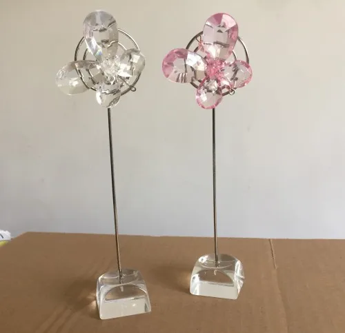 1 шт./лот искусственные и свадебные держатели для карт с изображением бабочки