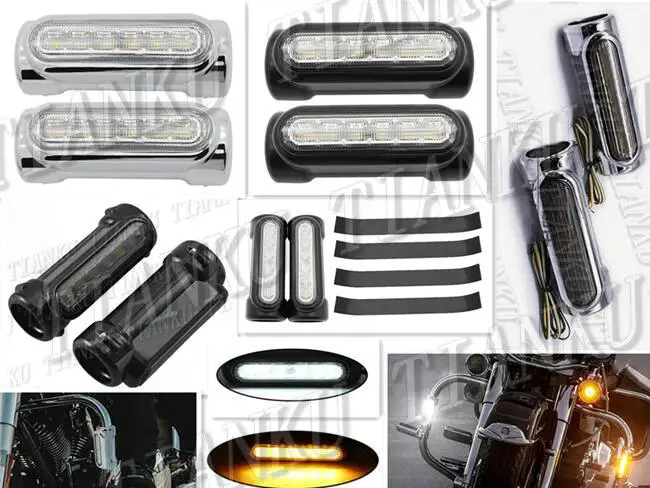 Универсальный защитный аварийный светодиодный светильник для мотоцикла