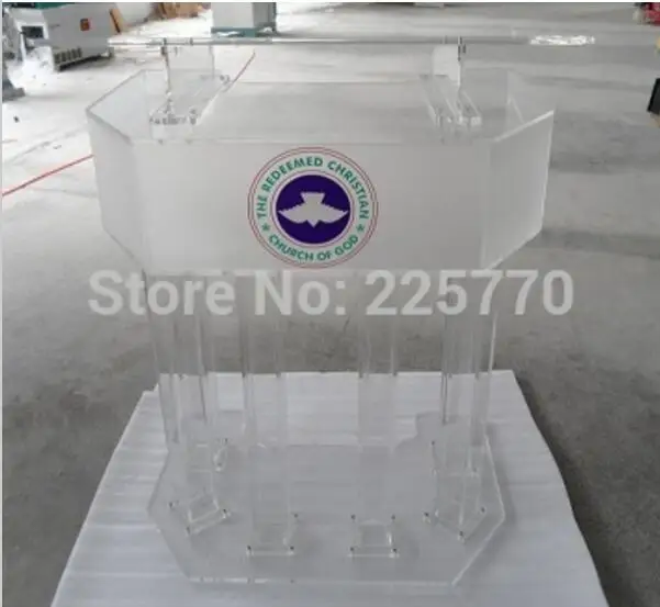 Трехъярусная большая акриловая церковная кафедра трибуна платформа | Мебель